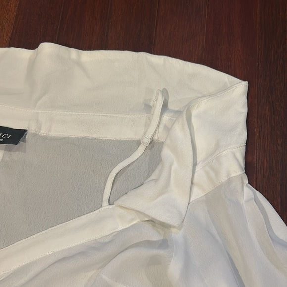 Vici White City Summer Cold Shoulder Blouse - Picture 6 of 7